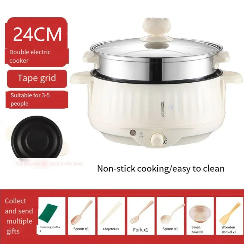 Professional Multi-Functional Electric Cooker with Certified Safety Standards