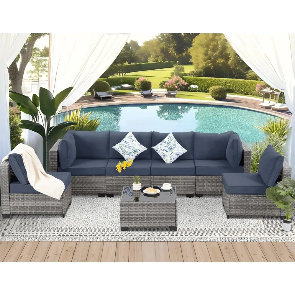 Minimalist Outdoor Lounge Set