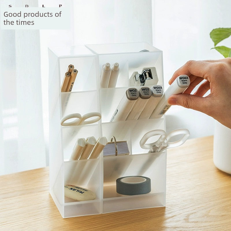 Transparent Large-Capacity Minimalist Pen Holder