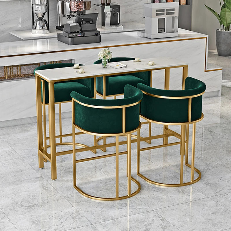 Nordic Garden Bar Stools Reception Desks Modern High Luxury Furniture Manicure Minimalist Cadeira Bar Furniture Counter TD50DC