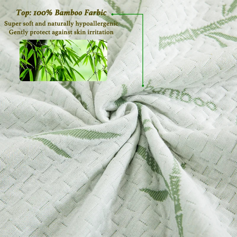 Premium Bamboo Fiber Waterproof Mattress Protector