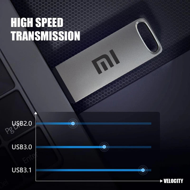 Xiaomi Usb 3.1 Flash Drive 16tb High-Speed Transfer Pen Drive 16tb Super Large Capacity Waterproof Storage Devices For Computer