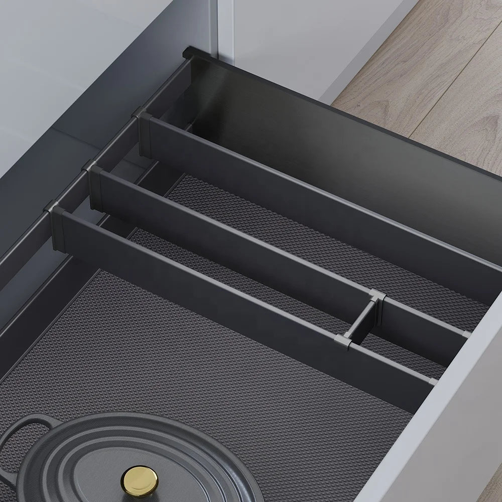 Slide-Out Kitchen Cabinet Organizer Drawer