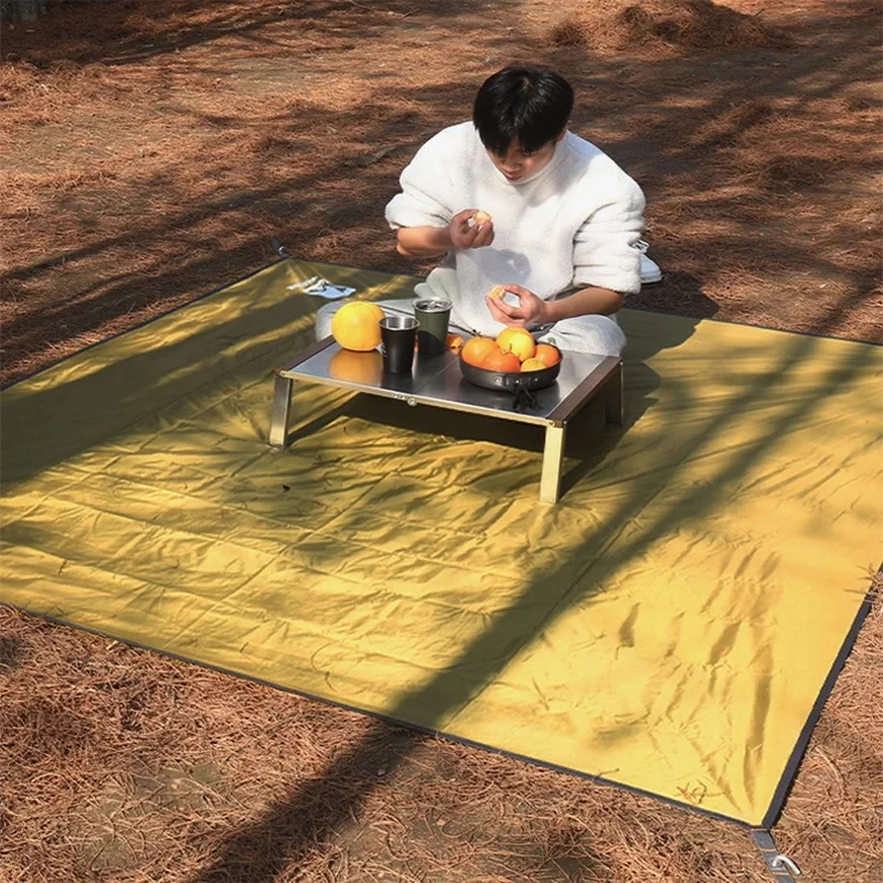 Picnic Mat Outdoor Tent Ground Cloth Camping Thickened Oxford Cloth Waterproof Anti Tying Protection Multi-purpose Tent Mat