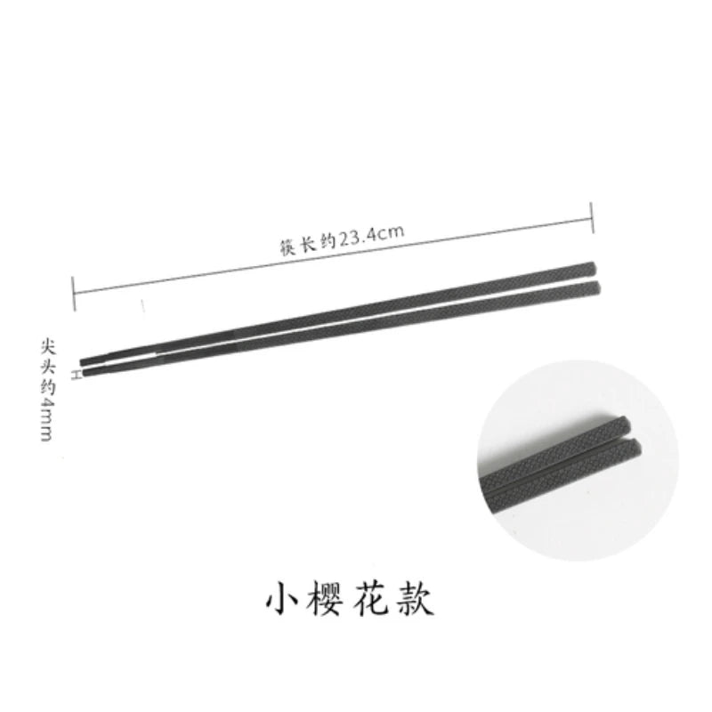 2/5/10/20 Pairs Japanese Household Tableware High-end Non-slip Hotel Creative Chopsticks Kitchen Utensils