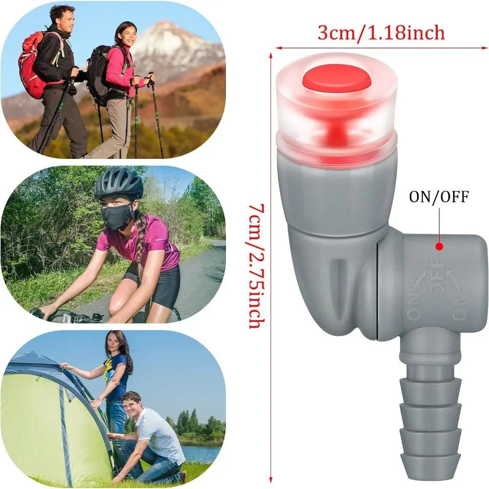 Osprey Packs Bite Valve Replacement Sheath Silicone Water Bladder Hydration Pack Bite Valve Mouthpiece Replacement Nozzle