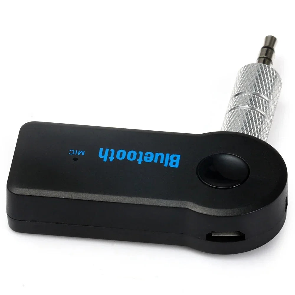 Aux Car Bluetooth Receiver 5.0 Interface 3.5mm Wireless Audio Adapter Hands Free Call Conversion Bluetooth Transmitter