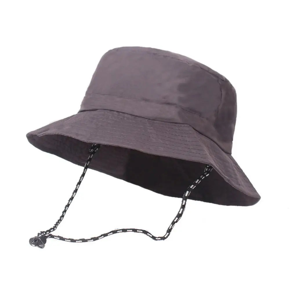 Sun Protection Waterproof Bucket Hat Summer Camping Hiking Cap Anti-UV Sun Hat Mountaineering Caps Panama Hat New Fashion