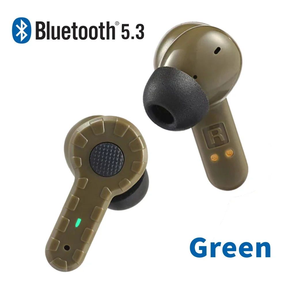 ARM NEXT Tactical Bluetooth Earplugs Electronic Shooting Noise-Proof Earbuds/Noise-Cancelling Hearing Protection Earmuff