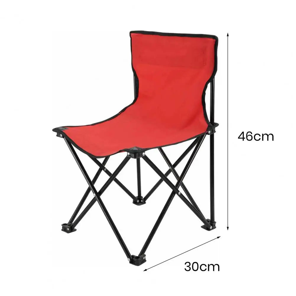 Camping Stool Ergonomic Camping Chair with Strong Load-bearing Portable Design Compact Size Folding Stool for Outdoor Supplies