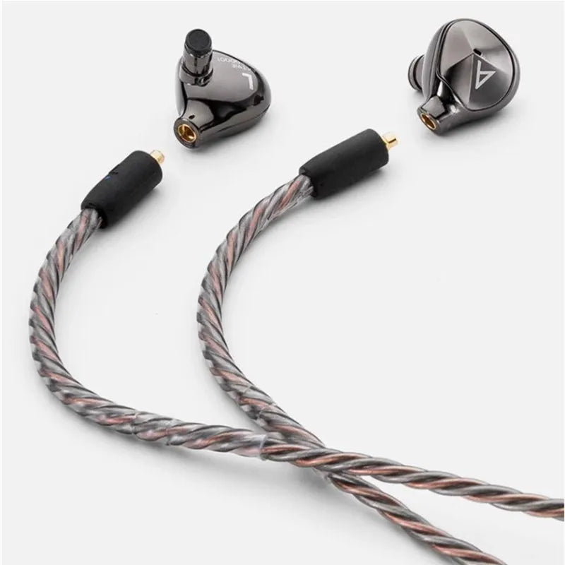 NEW Iriver AK T9iE pure dynamic loop in ear HiFi earphones with high fidelity wired earplugs