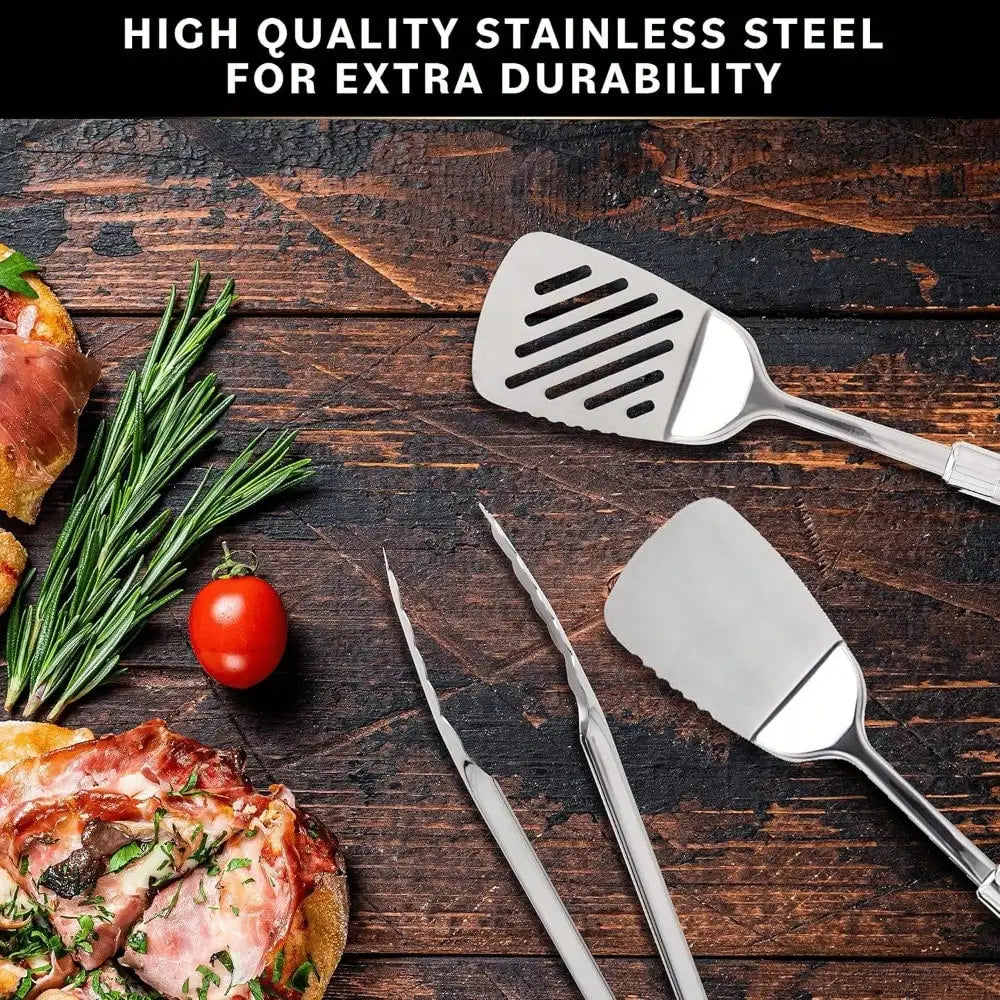 32-Piece Stainless Steel Kitchen Utensil Set – The Ultimate Cooking