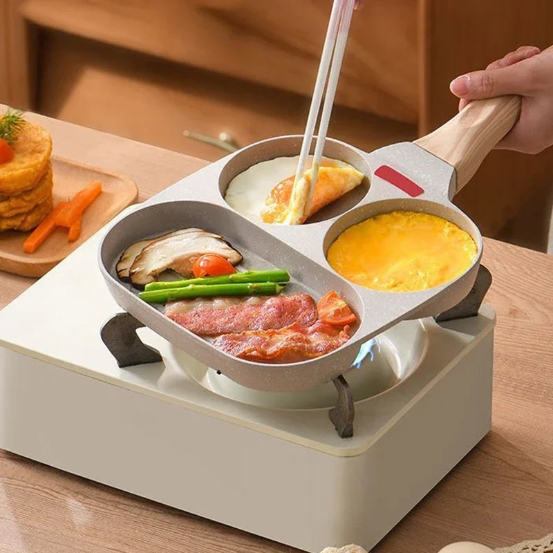 KSISE Brand Authentic Breakfast Pan & Steak Frying Pan - Non-Stick Cookware for 2 Eggs and 1 Steak, High-End and Elegant