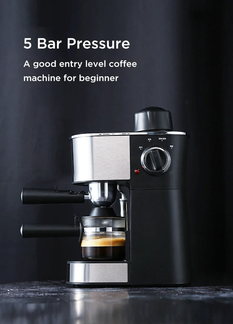 Petrus Coffee Machine Espresso Coffee Maker With Fancy Milk System Milk Bubble Maker