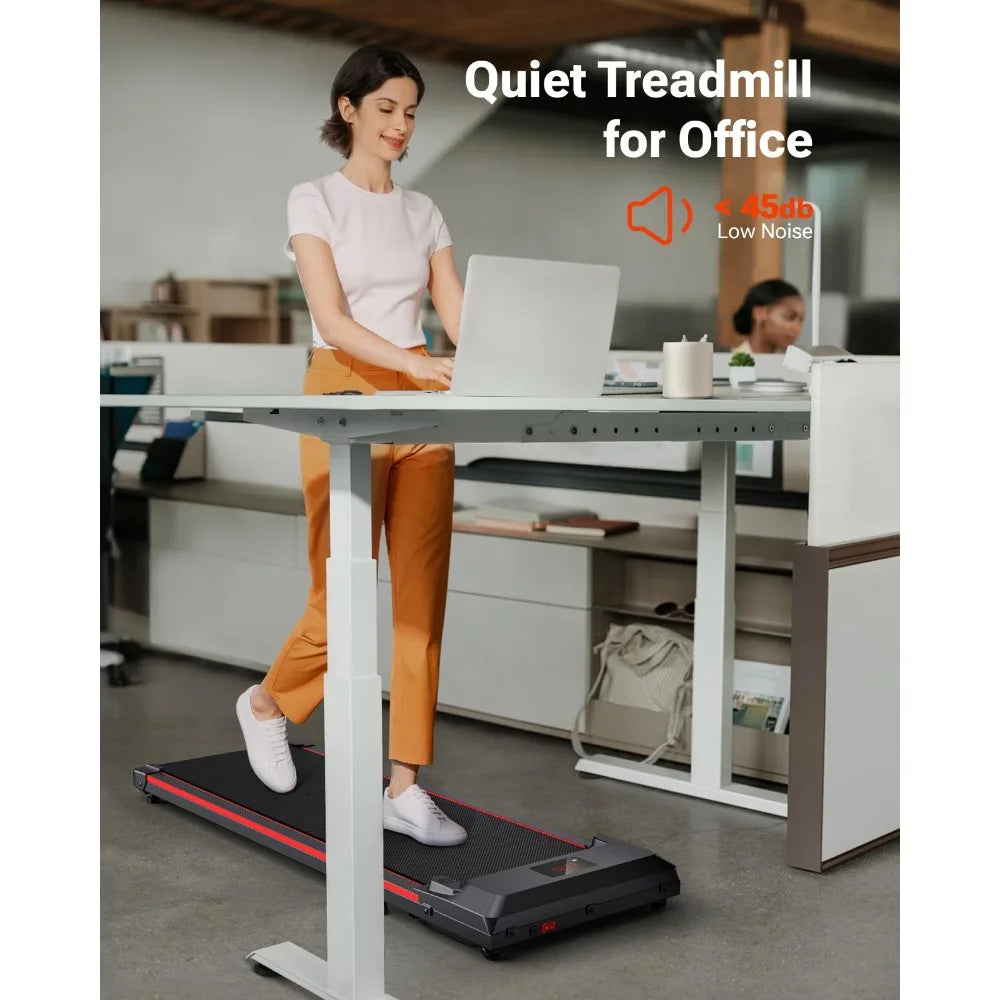 Walking Pad, Under Desk Treadmill, Portable Treadmills for Home/Office, Walking Pad Treadmill with Remote Control, LED Display