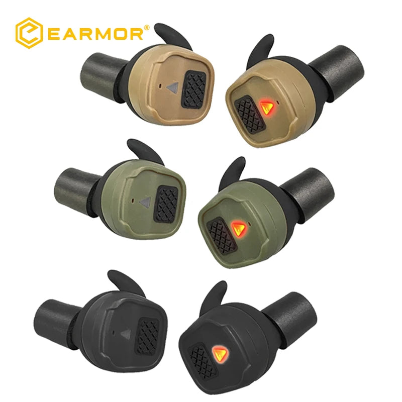 M20T NRR26dB Electronic Shooting Ear Protection Bluetooth5.3 Ear Plugs with Ambient Sound Amplification for Shooting Range