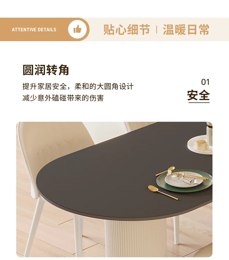 Modern Nordic Dining Tables Black Luxury Balcony Minimalist Kitchen Table Coffee Simple Mesas De Jantar Small Furniture HD50CZ