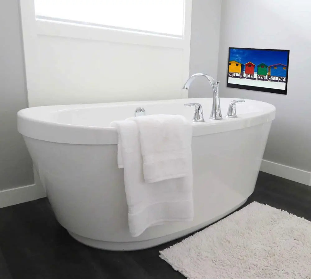 TV 22inch Smart Bathroom LED TV Full HD Screen with IP66 Waterproof Speaker