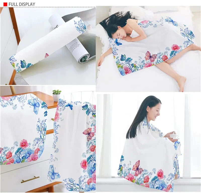 Luxury Brand Car Skodas Bath Towel beach towel female silk printed long skirt wrapped bikini covered sunscreen blanket