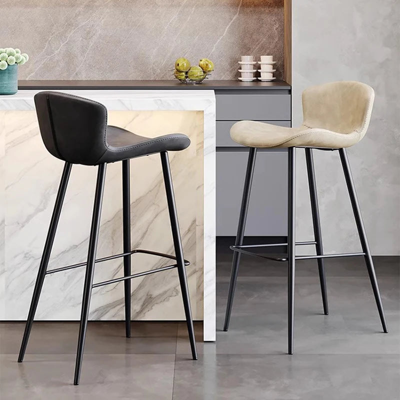 Height Counter Bar Stools Dining Relaxing Living Room Minimalist Designer Chair Office Breakfast Banqueta Bar Furniture TD50DC