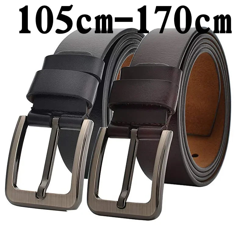 Men's Casual Luxury Designer Split Leather Belt