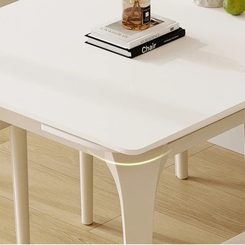 Modern Design Dining Table Nordic White Balcony Study Kitchen Tables Manicure Poker Tavoli Da Pranzo Small Furniture HD50CZ