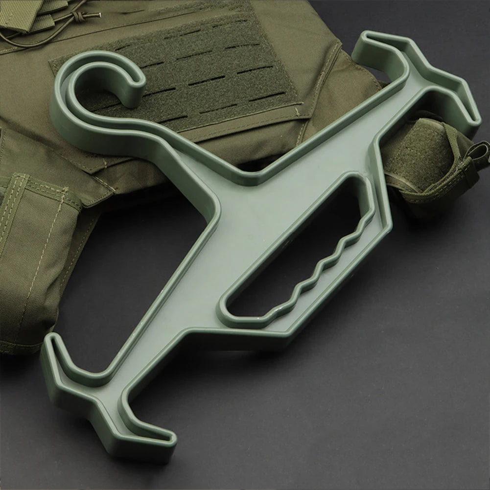 Militar Tactical Vest Hanger Reusable Anti-dropping Multifunction Heavy Duty Hanger Good Toughness Long Service Life Diving Suit