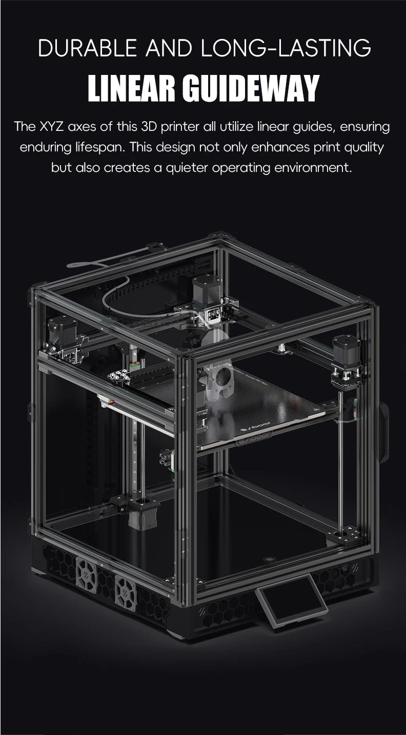 Upgraded SIBOOR Voron Trident [JUNE, 2024] CNC Metal Structure 4AWD CoreXY 3D Printer DIY Desktop Automatic Leveling 3D Full Kit