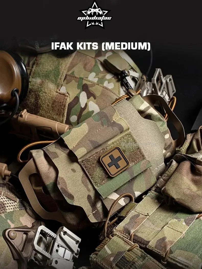 IFAK  Pouch MOLLE First-aid Kit Survival Outdoor Hunting Emergency Bag Camping Kit