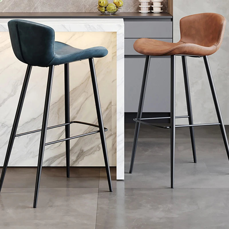 Height Counter Bar Stools Dining Relaxing Living Room Minimalist Designer Chair Office Breakfast Banqueta Bar Furniture TD50DC