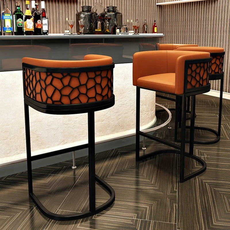 Reception Desks Bar Stools Dining Luxury Minimalist Counter Garden Manicure High Modern Taburetes De Bar Furnitures TD50DC