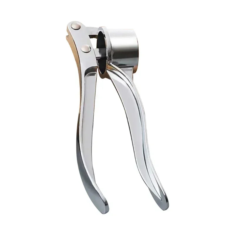 Zinc Alloy Garlic Press – Effortless Garlic Mincing Tool