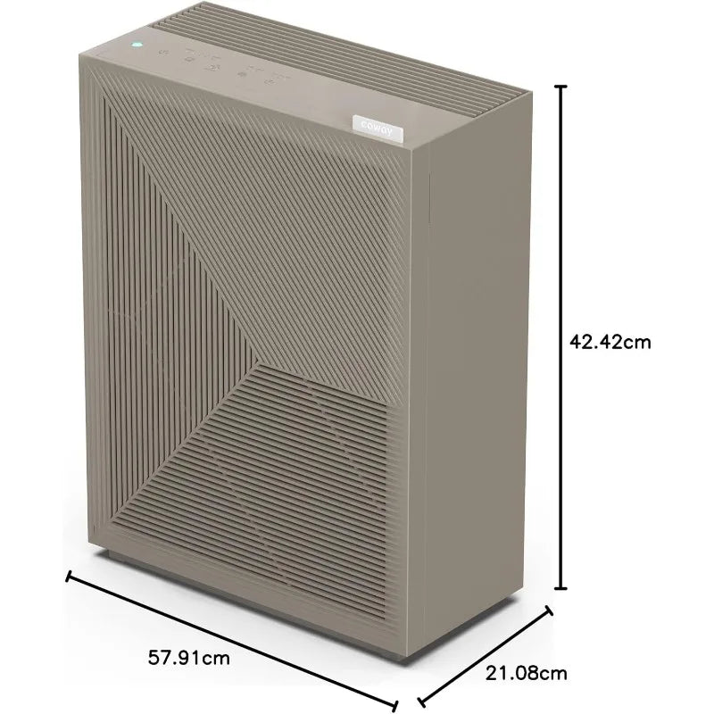 COWAY Air Purifiers for Home Bedroom   Washable Filter,   Air Purifier with Air Quality Monitor, Cleaning Appliances