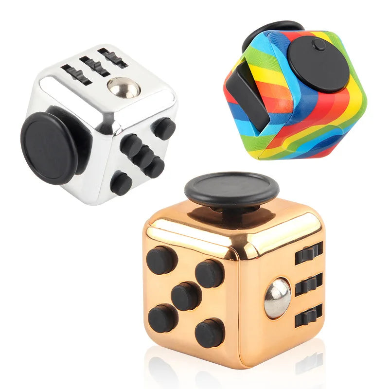 New Antistress Fidget Compression Sensory  New Novelty Magic Dice Toys for Children Adults Stress Relief Toys Kids juguetes Toys