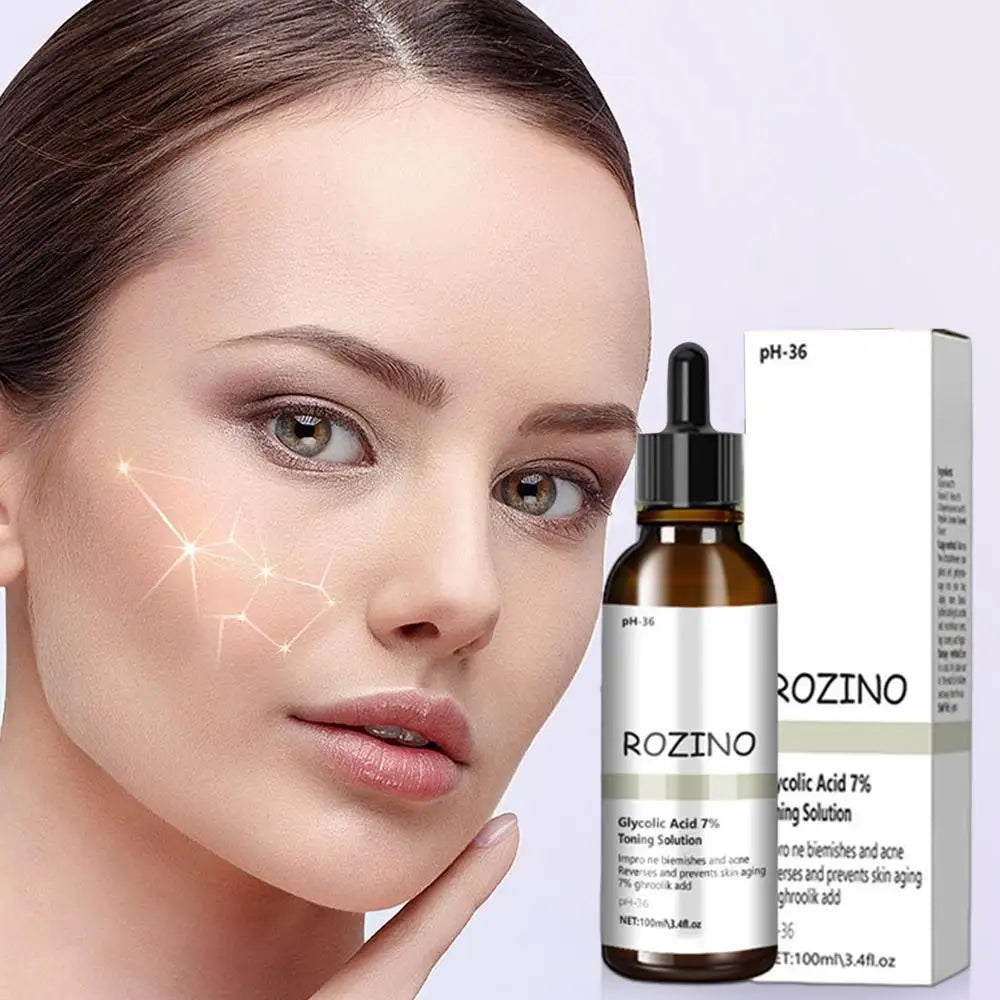 Glycolic Acid Facial Toner Glycolic Acid Essence 100ml Deep Moisturizing Essence For Pore-reducing Skin Tone Brightening 100ml