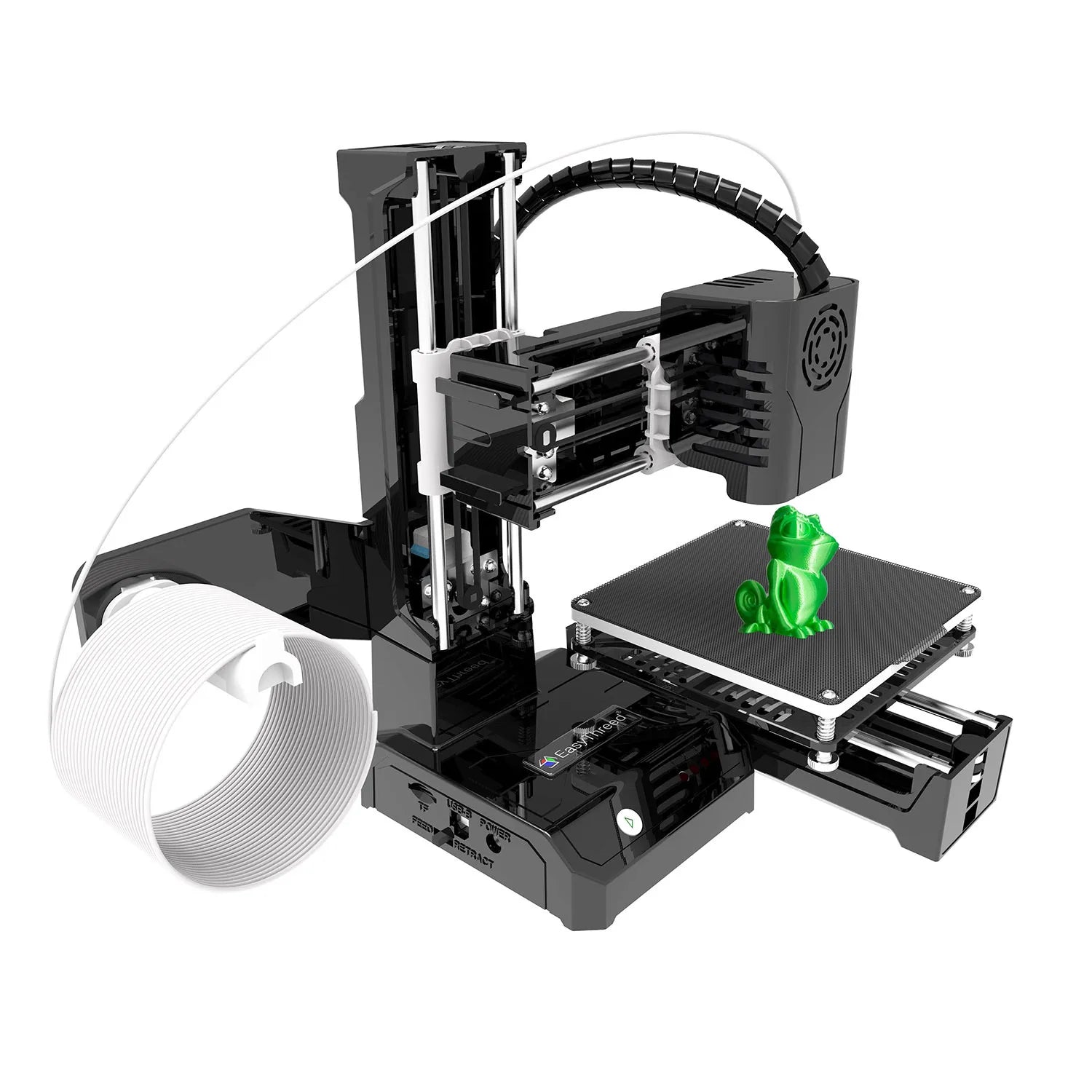 Small 3D Printer K9 Supper Mini Desktop 10*10*10cm No Heated Bed One-Key Printing with TF  3D Printer Machine Gift EasyThreed