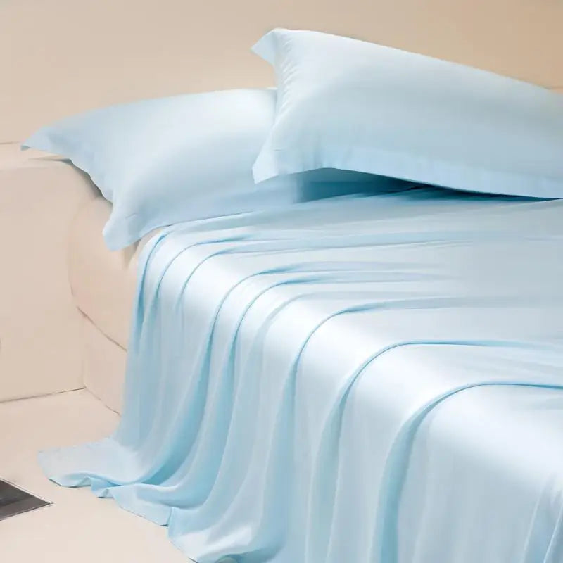 Luxury Bamboo Fiber Flat Sheet Set – 3-Piece Bedding Collection