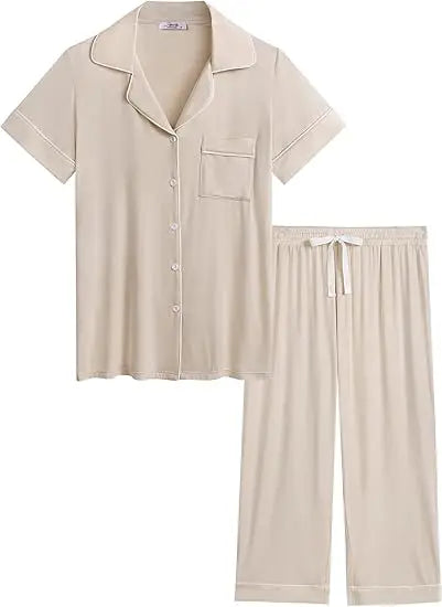 Joyaria Women's Bamboo Pajama Set