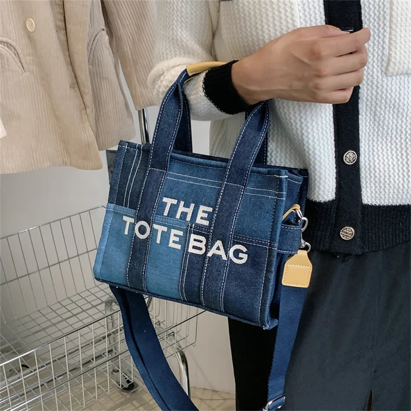 Women's Denim Tote Bag