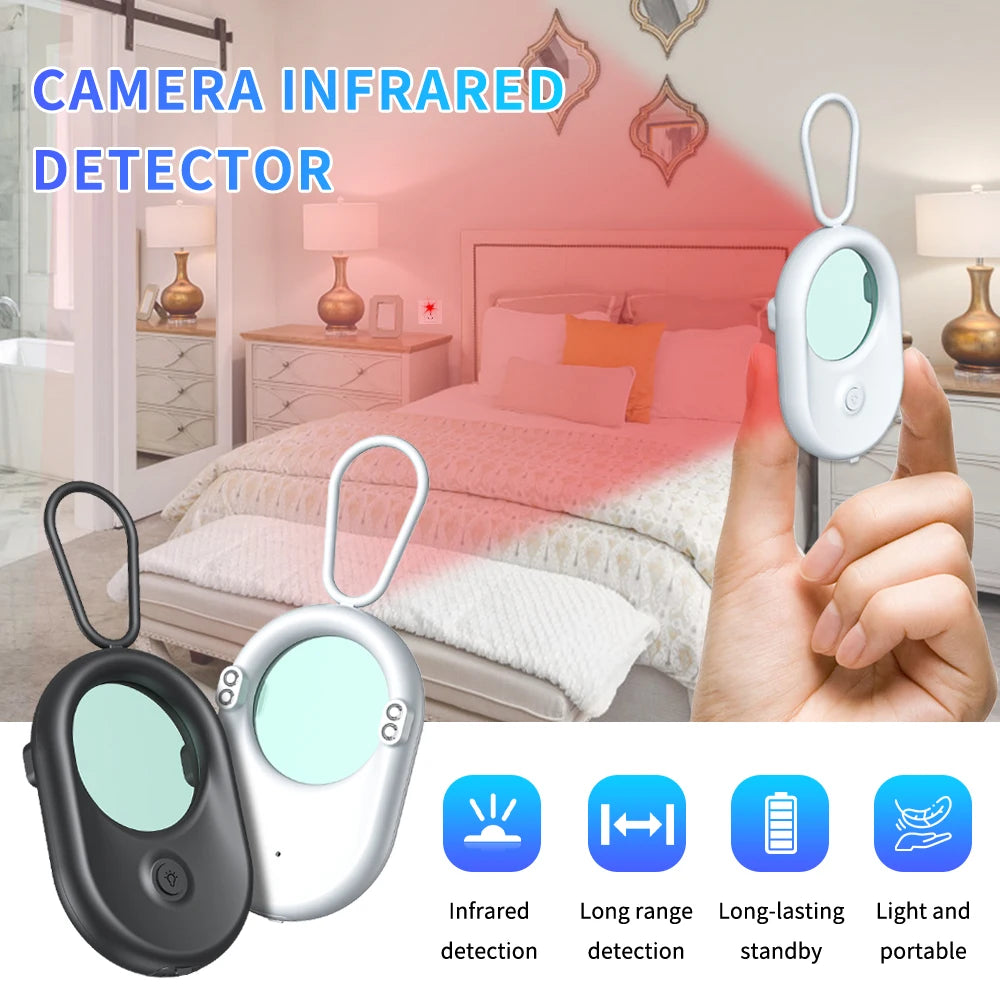 Hidden Camera Detector Anti Spy Gadget Professional Hunter Signal Infrared GPS Home Security Search Devices Security Protection