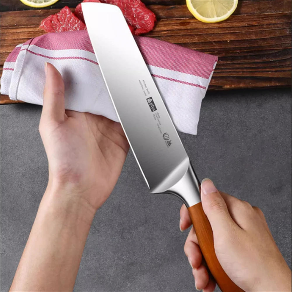 17-Inch Stainless Steel Cleaver – Precision and Strength for Every Cut