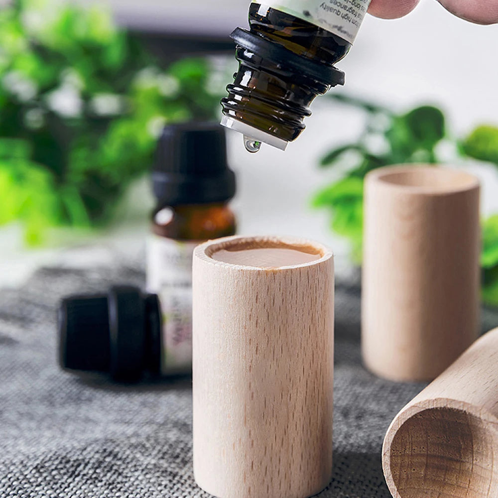 Wooden Essential Oil Aromatherapy Diffuser Wooden Diffuser Volatile Refreshing Sleep Aid Yoga Accessories Home Fragrance Product