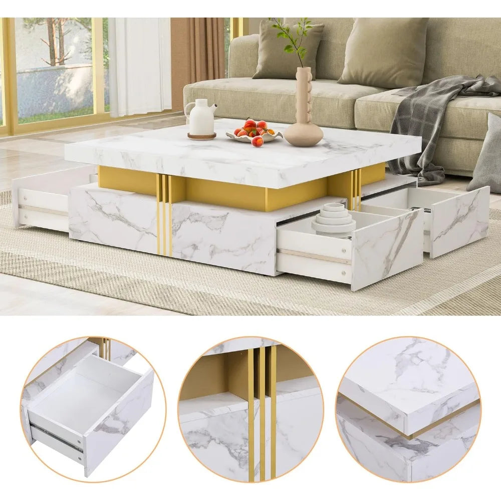 White Marble Coffee Tables