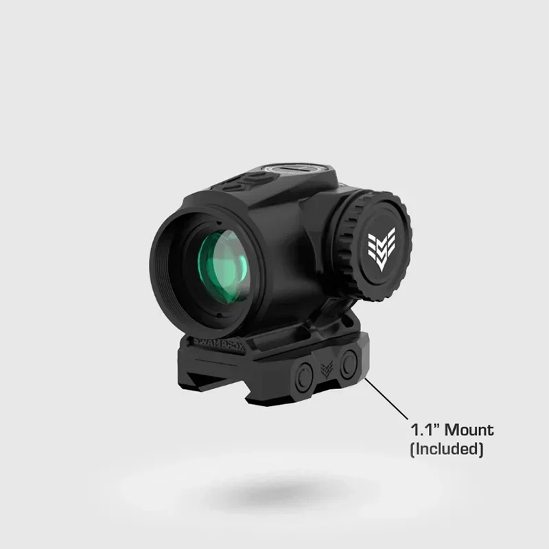 swampfox RAIDER 1X20 Prism Red Green Dot Sight 6 MOA