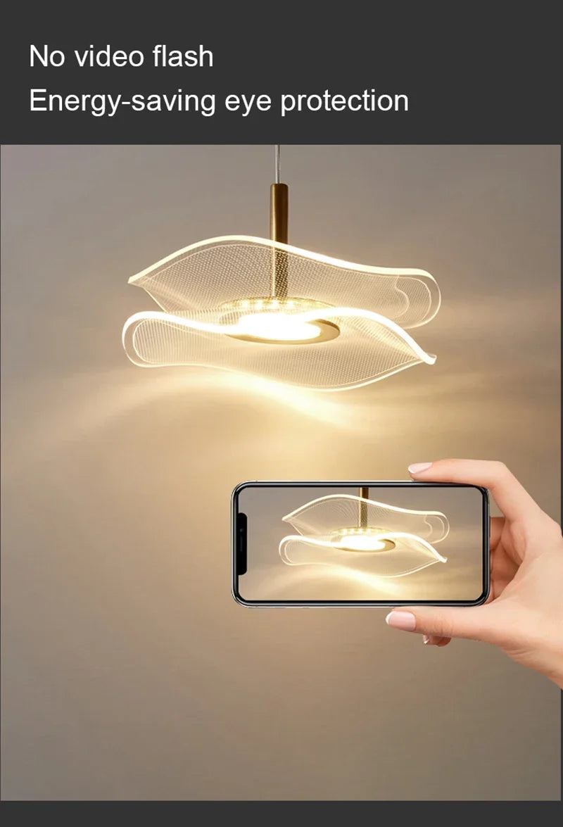 Nordic LED Pendant Lamp Fixture Indoor Lighting Hanging Lamp Dining Tables Living Room Stairs Home Decor Lustre Pendant Light