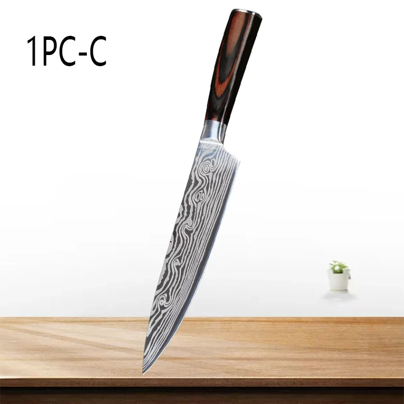 Precision Steel Chef’s Knife Set