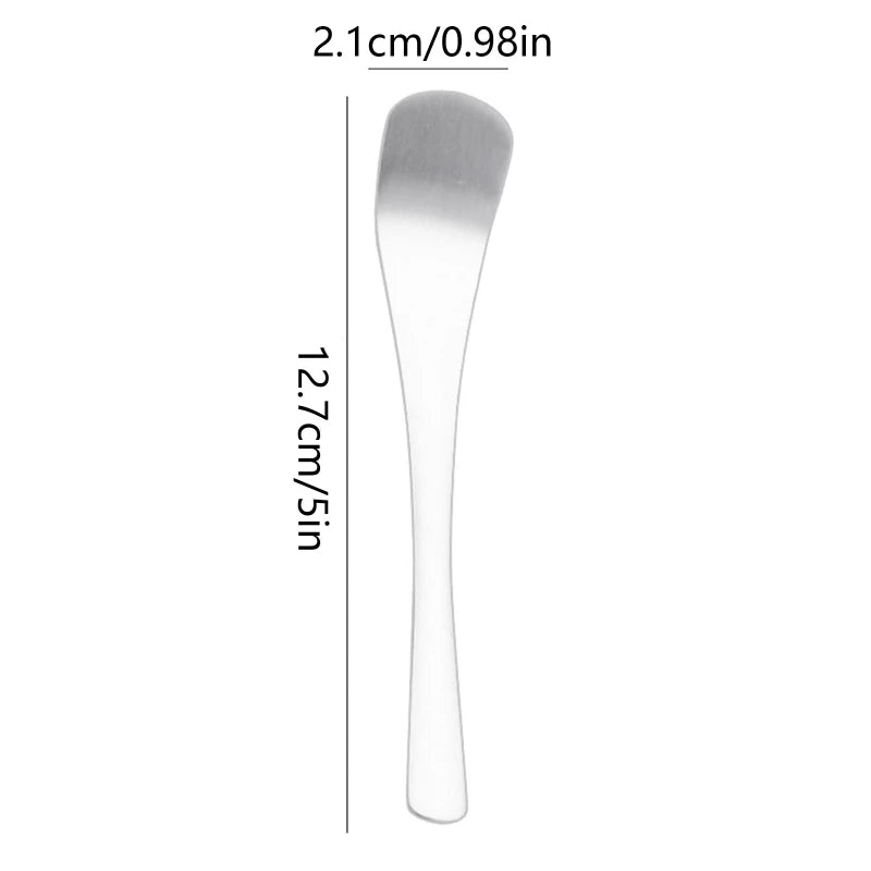 Stainless Steel Bar Spoon Easy Use Ergonomic Design Handle Durable Tool Convenient and Pactical Gift for Home Kitchen