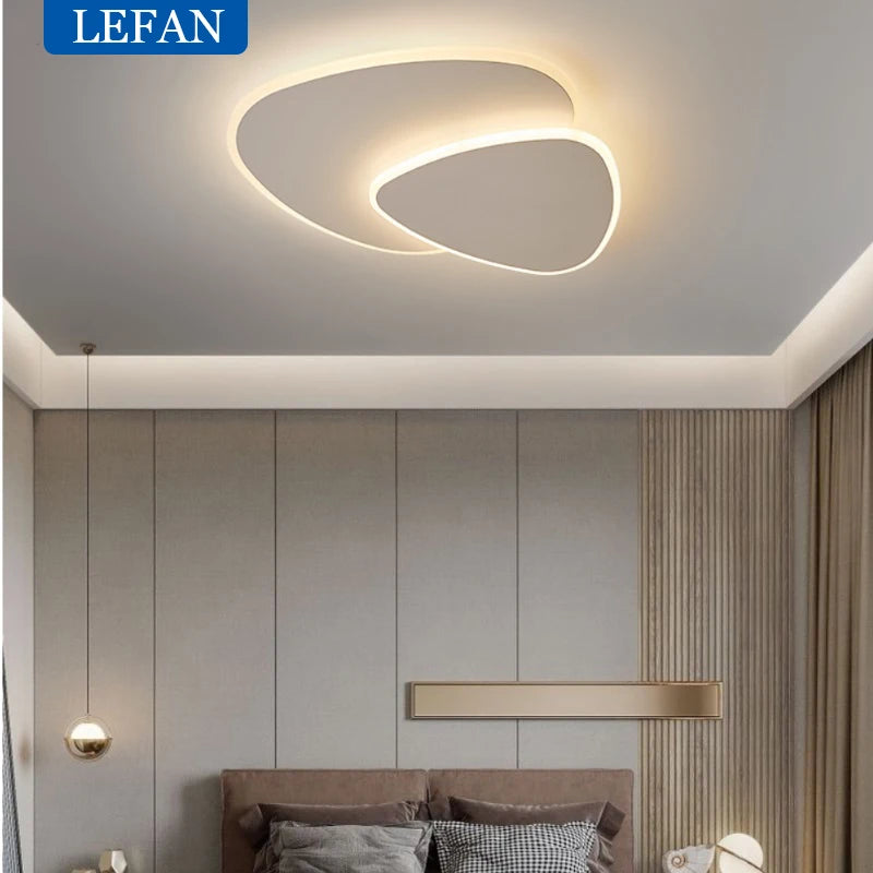 Modern Led Ceiling Lamp Living Room Chandelier Home Decoration for Bedroom Dining Room Ultra-thin Indoor Lighting Remote Control