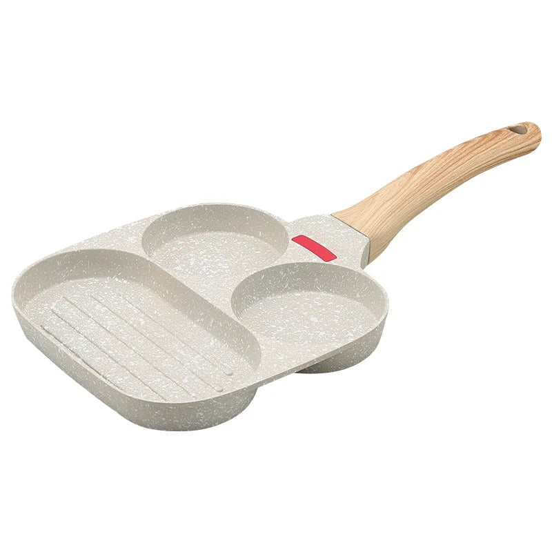 KSISE Brand Authentic Breakfast Pan & Steak Frying Pan - Non-Stick Cookware for 2 Eggs and 1 Steak, High-End and Elegant