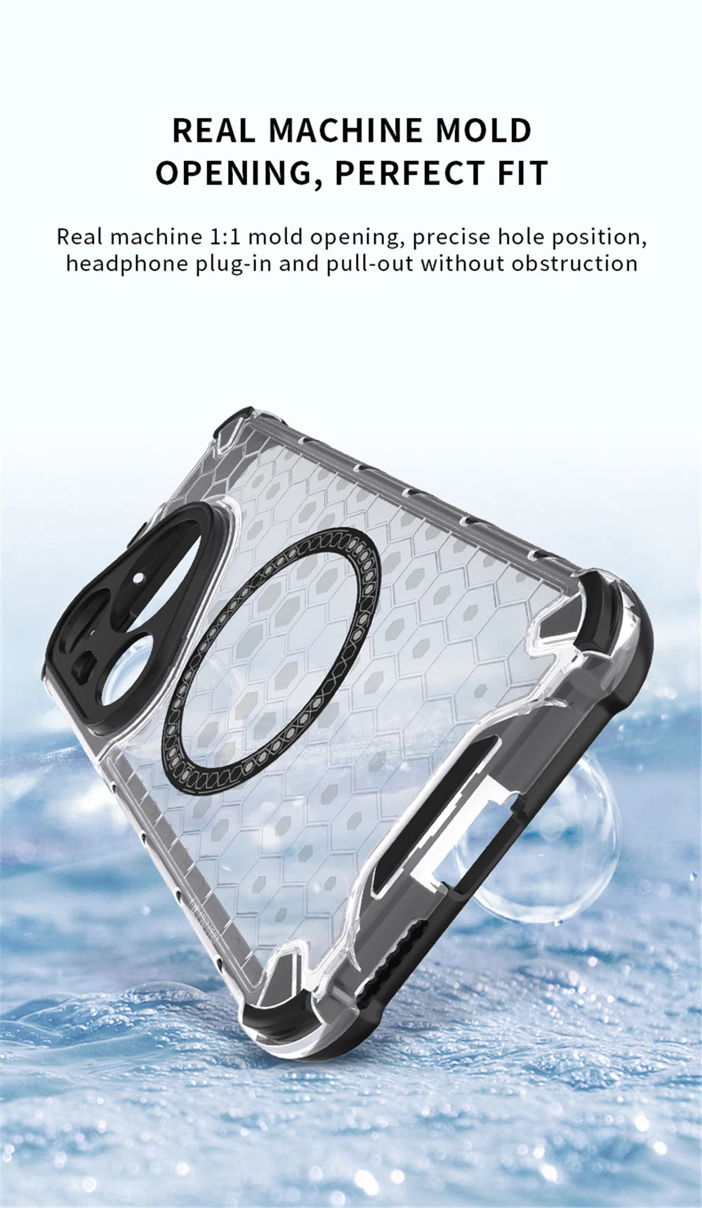 Magnetic Ring Transparent Phone Case For Huawei Puro 70 Pro Plus Puro 70 Ultra Shockproof Clear Full Cover